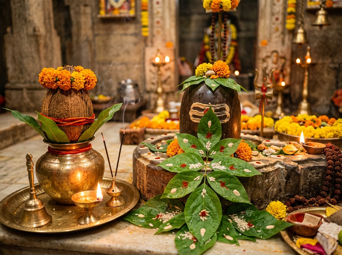 108 Belpatra & Sacred Gangajal Abhishek Chadhawa