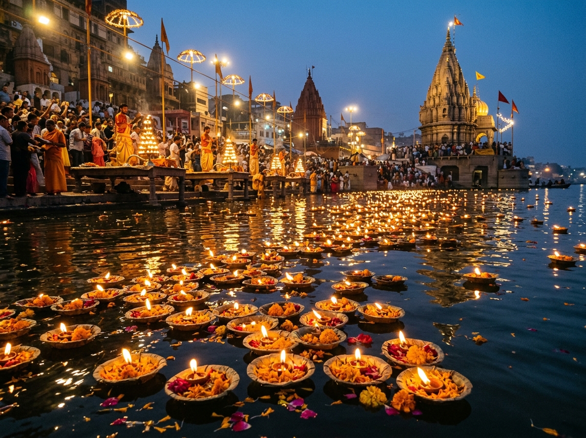 Maa Ganga Sandhya Aarti 11 Sacred Deep Daan Chadhawa